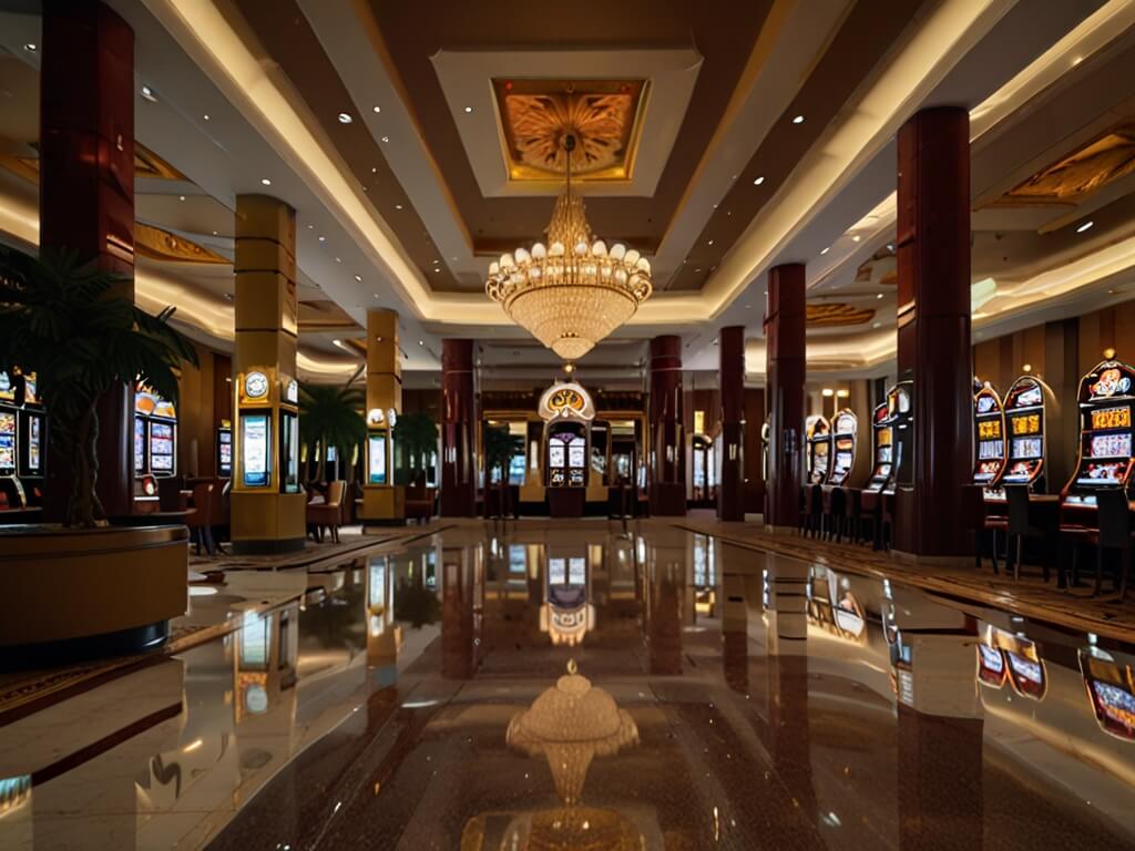 CrystalChips Casino Interior